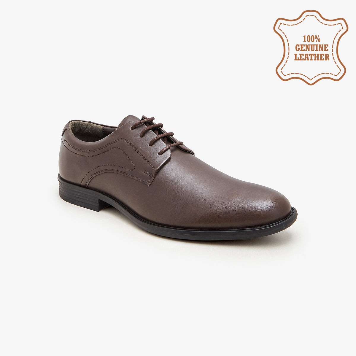 Buy BROWN Men's Stylish Lace-up Shoes â ShoePlanet.pk