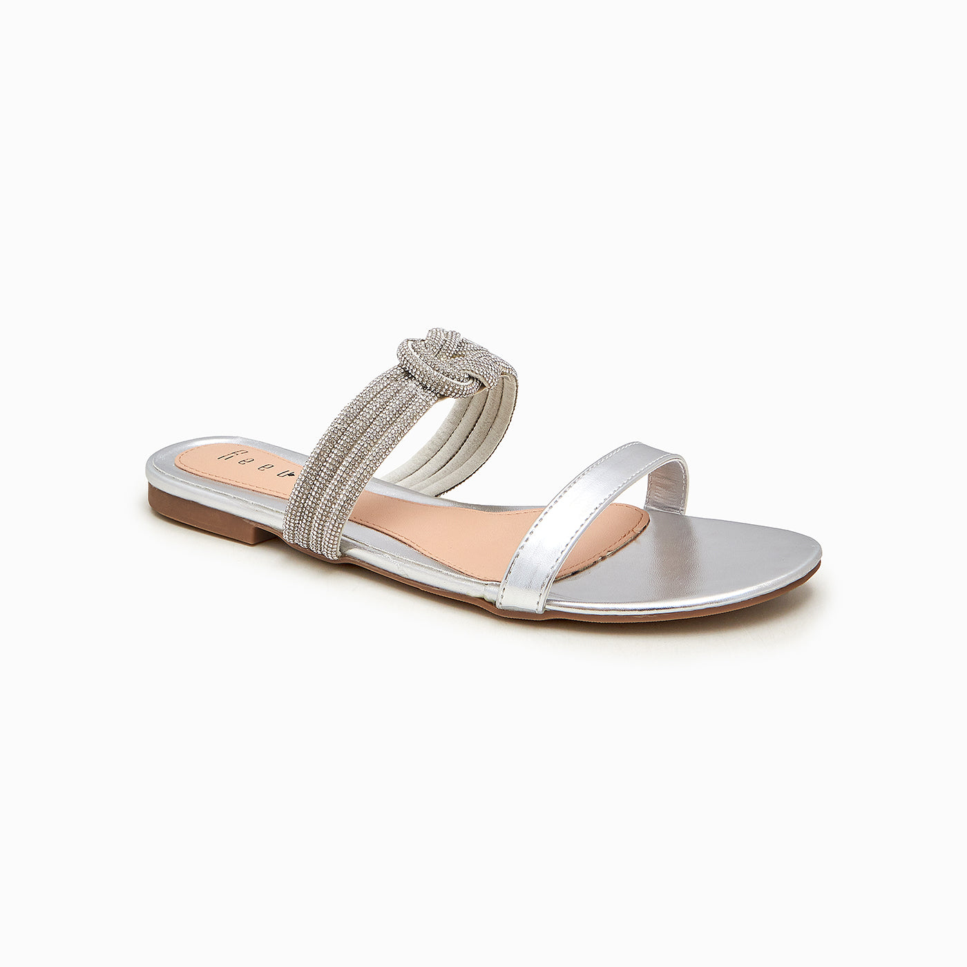 Flat Sandals Aldo Silver Aldo Silver Flat Sandals Buy SILVER Fancy