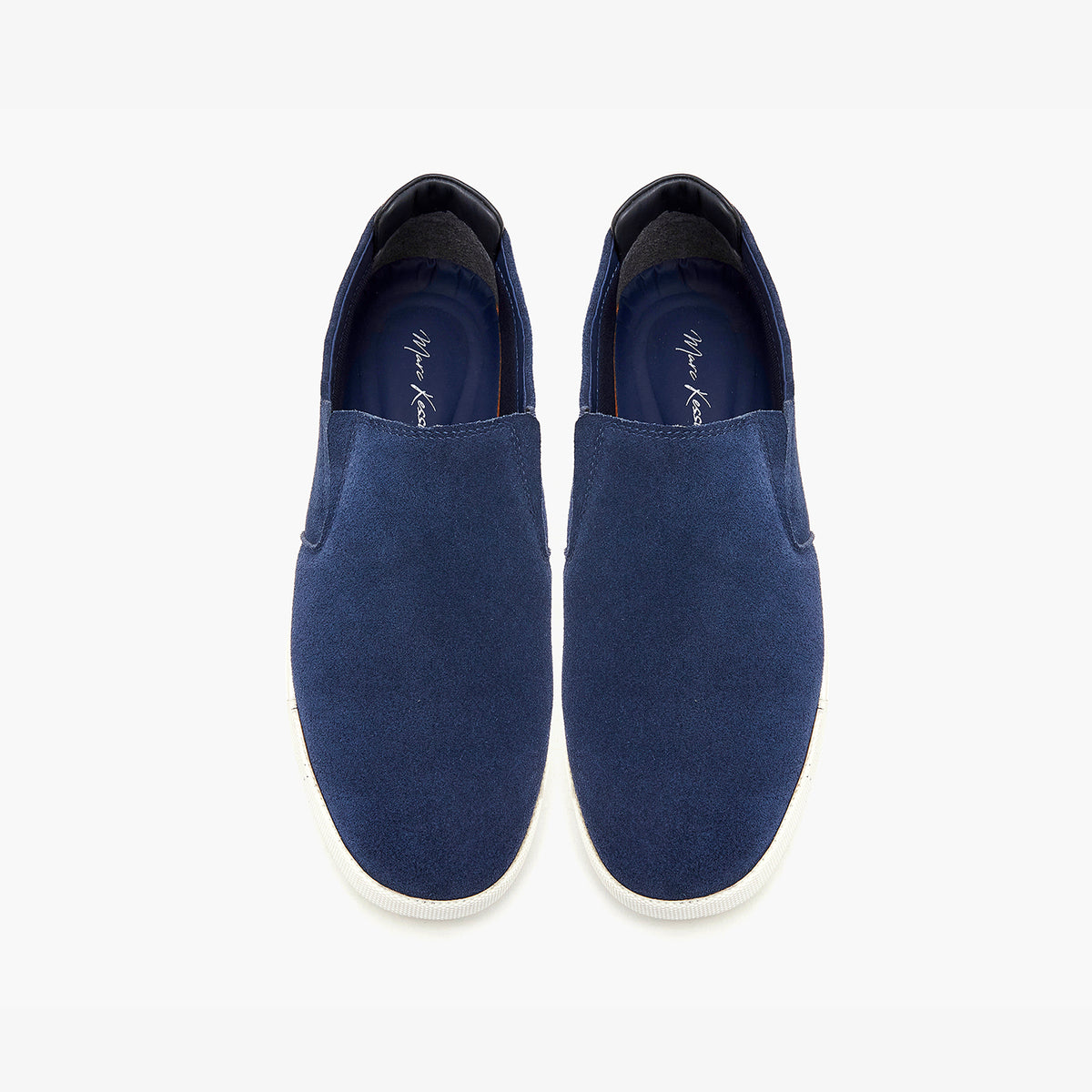 Buy BLUE SuedeMen'sSlipOns